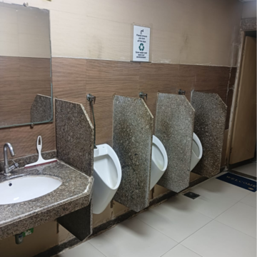 Bathroom in  Office Space at Rupa Solitaire, Kopar Khairane Sector 1 – for Rent