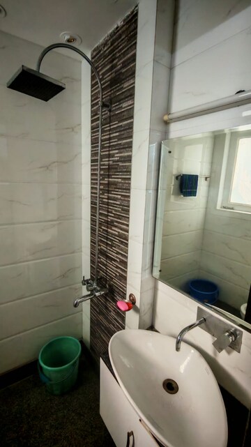 Bathroom in 3 BHK Builder Floor at Chittaranjan Park – for Rent