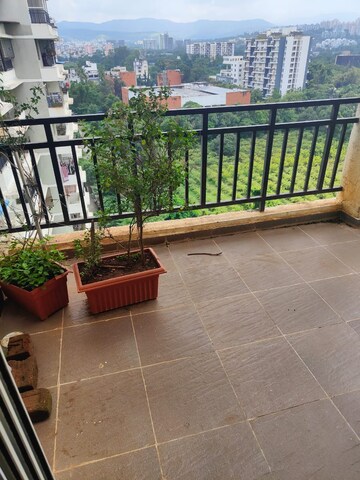 Balcony in 2.5 BHK Apartment at Miami Apartment, Dhayari – for Sale