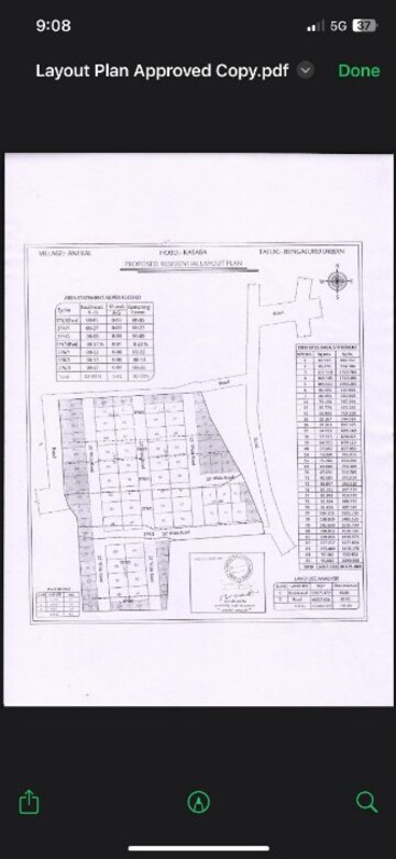  Plot – Map Location View at Anekal - for Sale