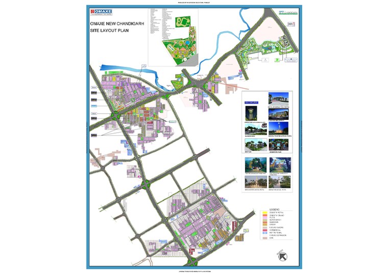 Map Location, omaxe-new-chandigarh  301 Sq.Yd. Plot In North Mullanpur Chandigarh 9149401