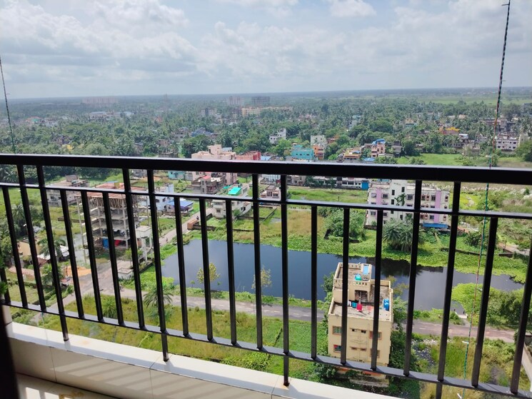 Balcony, ps-the-102 3 Bedroom 1128 Sq.Ft. Apartment In Joka Kolkata 9149391