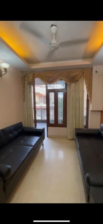 Living Room in 3 BHK Builder Floor at Chittaranjan Park – for Rent