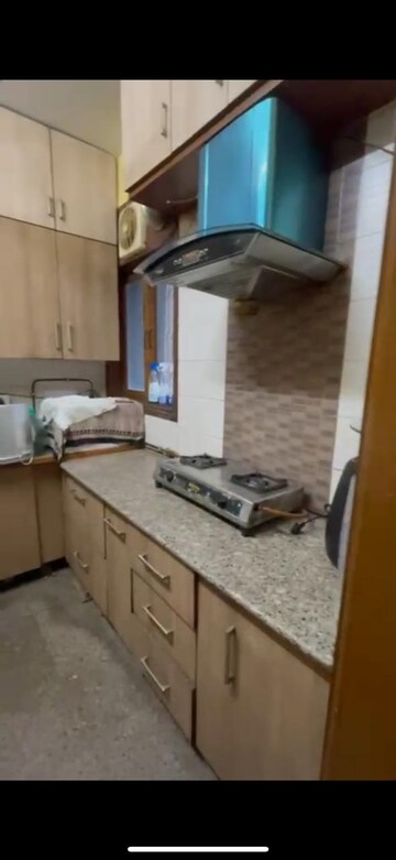 Kitchen in 3 BHK Builder Floor at Chittaranjan Park – for Rent