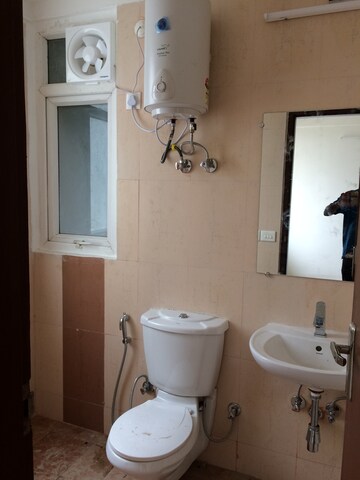 Bathroom in 3 BHK Apartment at Ramprastha City The Atrium, Sector 37d – for Sale