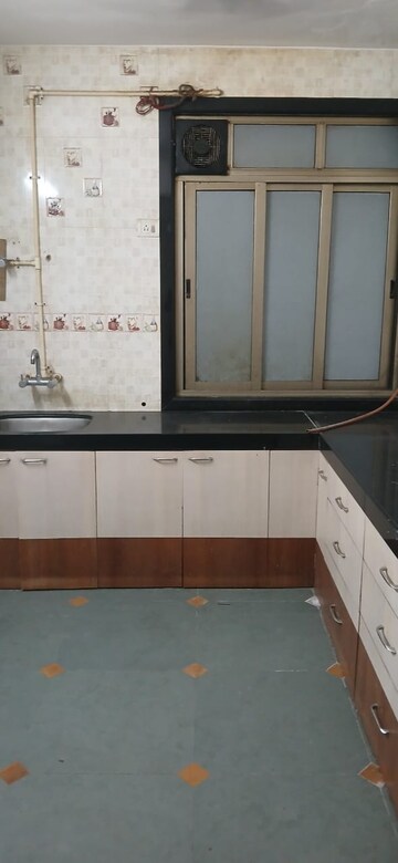 Kitchen in 1 RK Apartment at Naupada – for Rent