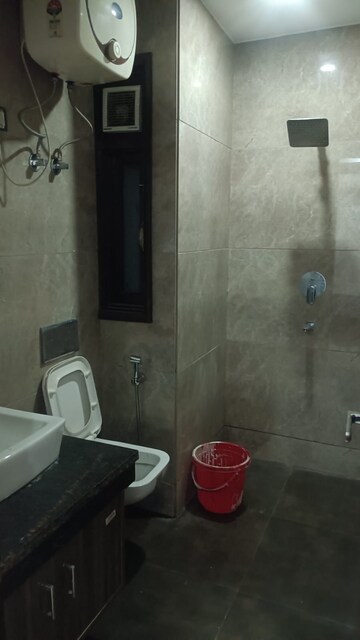 Bathroom in 3 BHK Builder Floor at Hauz Khas – for Rent