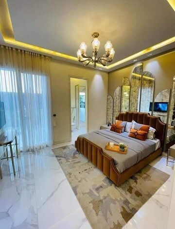 Living Room in 2.5 BHK Builder Floor at M3M Antalya Hills, Sector 79 – for Sale