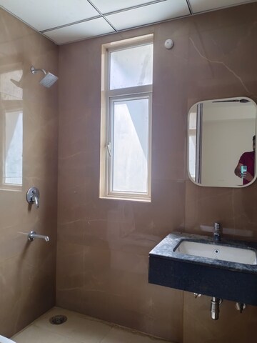 Bathroom in 2.5 BHK Builder Floor at Smart World Gems, Sector 89 – for Rent