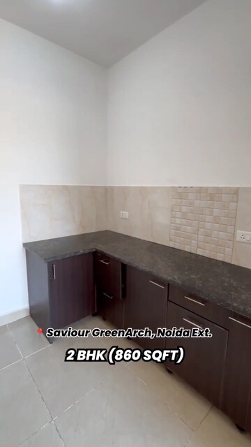 Kitchen in 2 BHK Apartment at Saviour Green Arch, Tech Zone 4 Greater Noida – for Sale