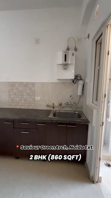 Kitchen in 2 BHK Apartment at Saviour Green Arch, Tech Zone 4 Greater Noida – for Sale