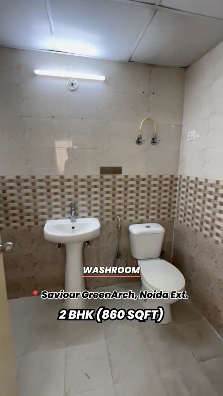 Bathroom, saviour-green-arch 2 Bedroom 860 Sq.Ft. Apartment In Tech Zone 4 Greater Noida Greater Noida 9149589