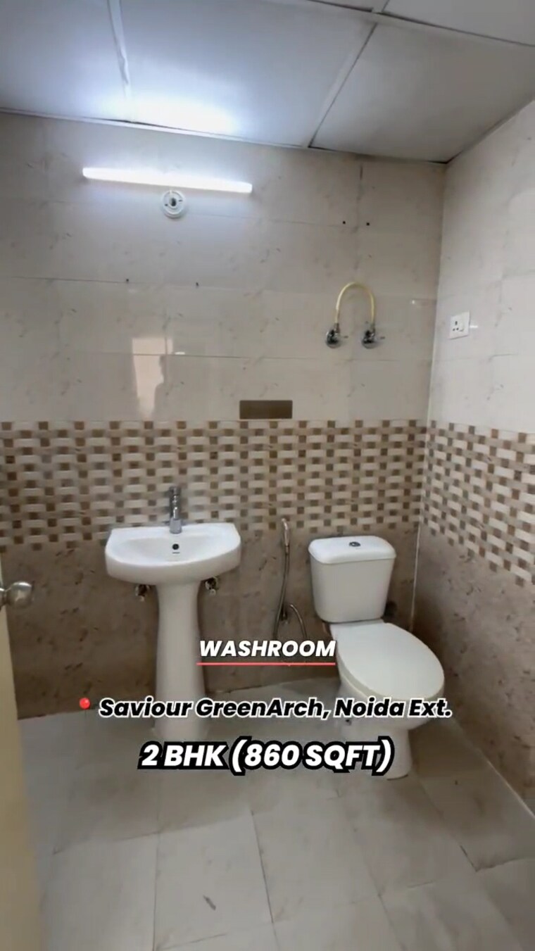 Bathroom, saviour-green-arch 2 Bedroom 860 Sq.Ft. Apartment In Tech Zone 4 Greater Noida Greater Noida 9149589