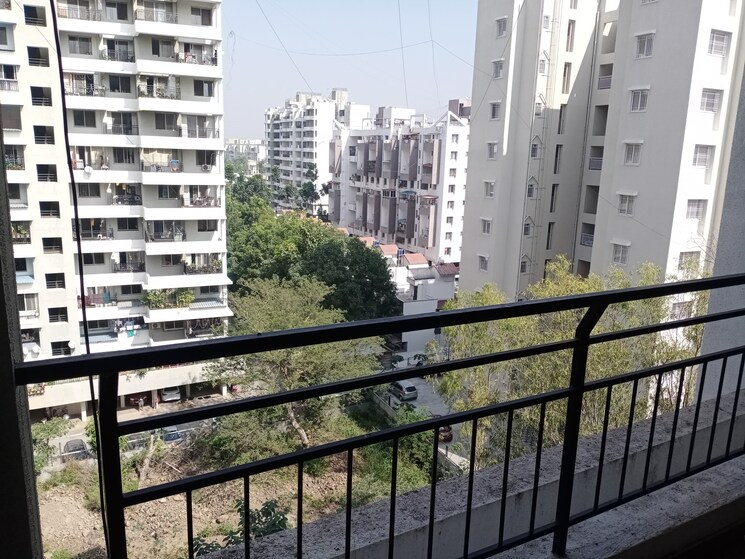 Balcony, tejas-pooja-poorva-shrushti 2 Bedroom 900 Sq.Ft. Apartment In Nanded Pune 9149576