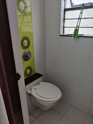 Bathroom in 1 BHK Apartment at Siddheshwar Nagar CHS, Tingre Nagar – for Rent