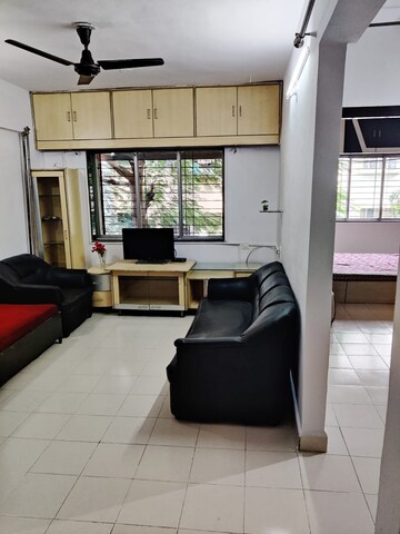 Team Area in 1 BHK Apartment at Siddheshwar Nagar CHS, Tingre Nagar – for Rent