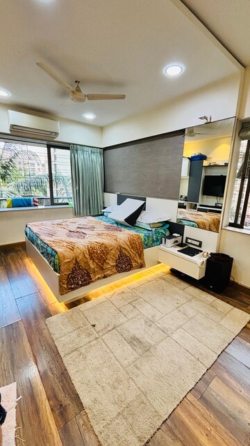 Bedroom in 2 BHK Apartment at Sunset 1 Co Operative Housing Society Ltd, Powai – for Rent