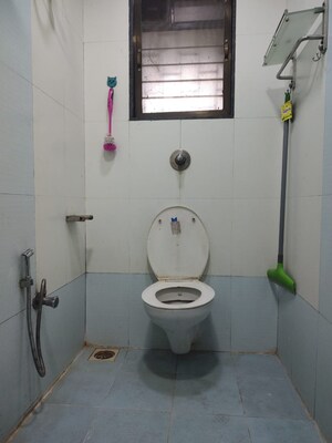 Bathroom in 3 BHK Apartment at Kopar Khairane Sector 2 – for Sale