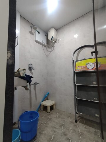 Bathroom in 1 BHK Apartment at Dosti Desire Joy, Brahmand – for Sale