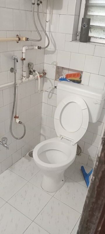 Bathroom in 2 BHK Apartment at Rajat Rekha CHS, Andheri East – for Rent