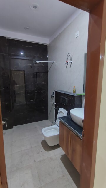 Bathroom in 3 BHK Builder Floor at Palam Vihar Extension – for Rent