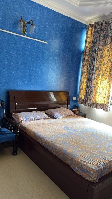 Bedroom in 3 BHK Builder Floor at Green Park Extension – for Rent