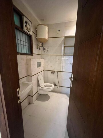 Bathroom in 2 BHK Builder Floor at Saket – for Rent