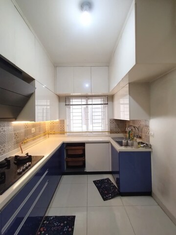 Kitchen in 3 BHK Apartment at Aparna Maple, Hegde Nagar – for Rent
