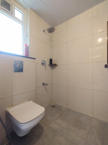 Bathroom in 3 BHK Apartment at Aparna Maple, Hegde Nagar – for Rent