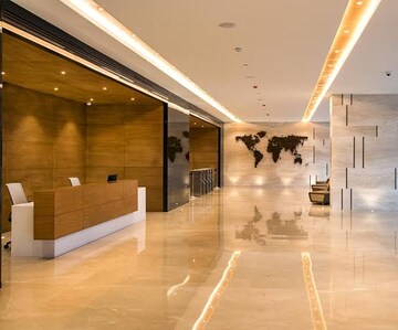 Building Lobby in  Office Space at Mahaavir Zion, Kharghar Sector 10 – for Rent