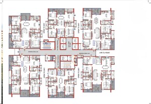 Master Plan in 3 BHK Apartment at Srias Iwa, Nanakramguda – for Sale