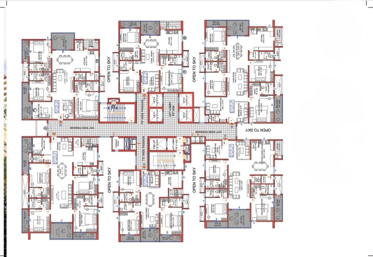 Master Plan, srias-iwa 3 Bedroom 2290 Sq.Ft. Apartment In Nanakramguda Hyderabad 9149918