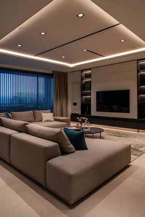 Living Room in 4 BHK Villa at Sarjapur – for Sale