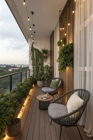 Balcony in 4 BHK Villa at Sarjapur – for Sale