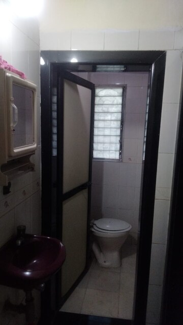 Bathroom in 1 BHK Apartment at Bhawani Tower Andheri, Marol – for Rent