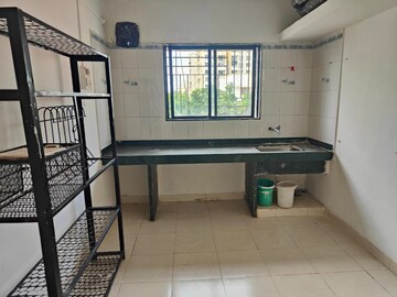 Kitchen in 1 BHK Apartment at Ujwal Paradise, Dhayari – for Sale
