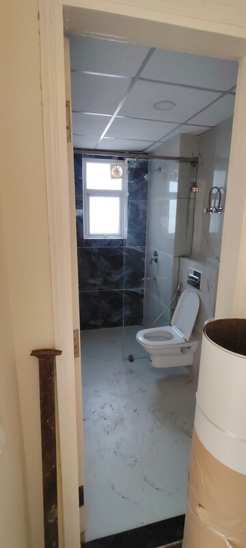 Bathroom in 3 BHK Apartment at Omaxe The Palace, Gomti Nagar – for Rent