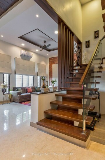 Staircase in 4 BHK Villa at Sarjapur – for Sale