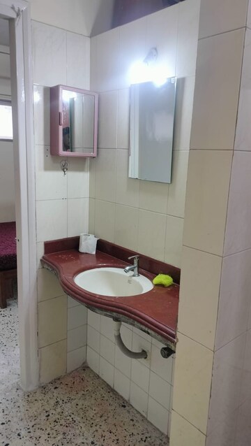Bathroom in 1 BHK Apartment at Mayur Plaza Marol, Marol – for Rent