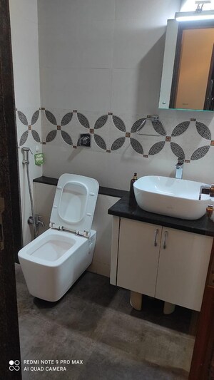 Bathroom in 3 BHK Apartment at Satellite Tower, Goregaon East – for Sale