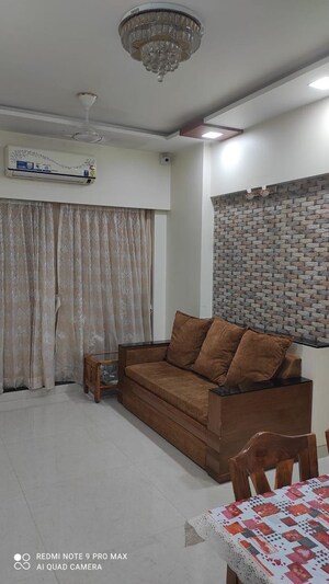 Living Room in 3 BHK Apartment at Satellite Tower, Goregaon East – for Sale