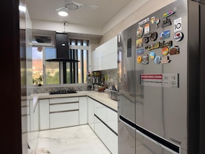 Kitchen in 3 BHK Apartment at Satellite Tower, Goregaon East – for Sale