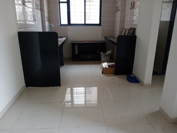Living Room in 1 BHK Apartment at Bhamini Arcade, Dattawadi – for Sale