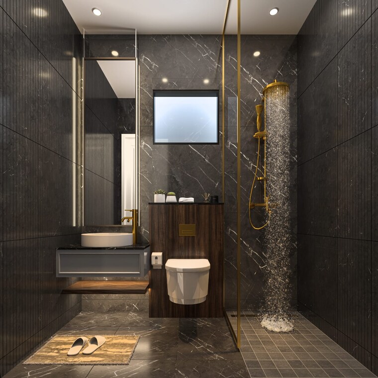 Living Room, nagla road 3 Bedroom 1630 Sq.Ft. Apartment In Nagla Road Zirakpur 9150221