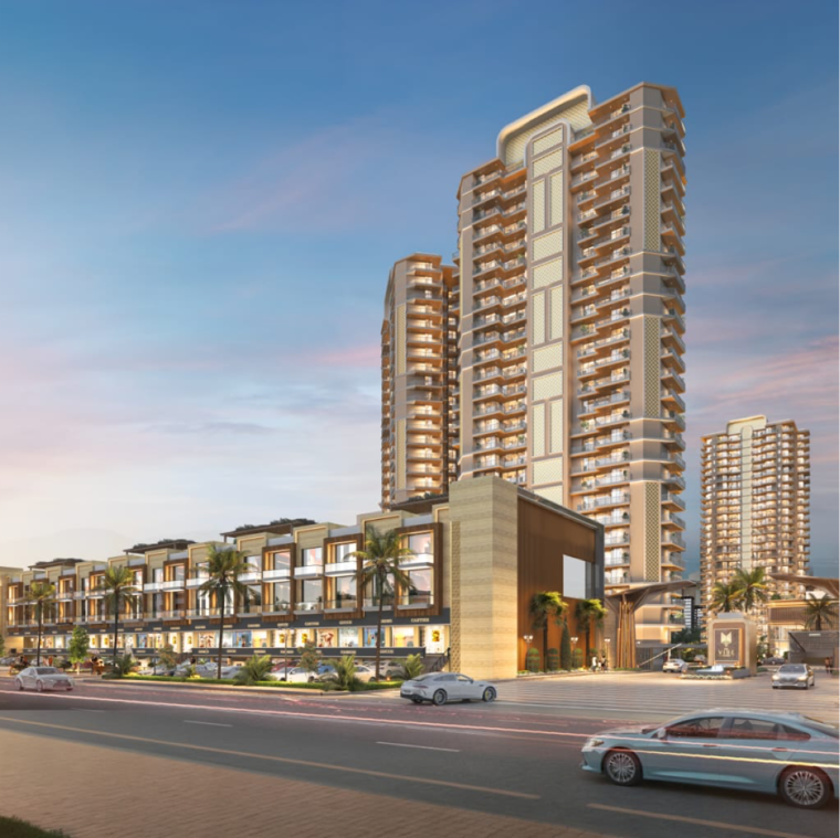 Exterior View, nagla road 3 Bedroom 1630 Sq.Ft. Apartment In Nagla Road Zirakpur 9150221