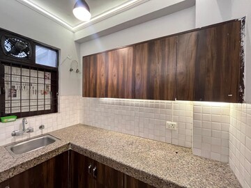 Kitchen in 1 BHK Builder Floor at Saket – for Rent