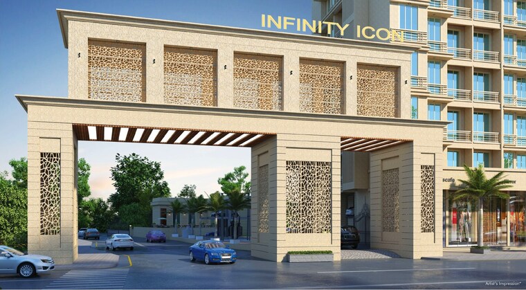 Exterior View, infinity-icon 1 Bedroom 615 Sq.Ft. Apartment In Talegaon Navi Mumbai 9150097