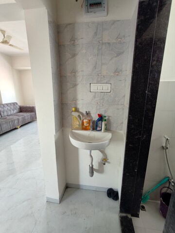 Bathroom in 1 BHK Apartment at Wadgaon Sheri – for Rent