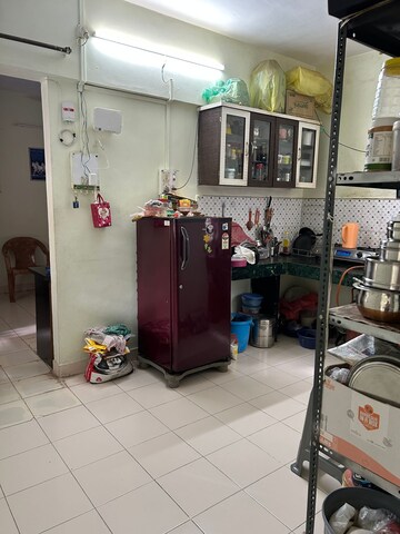 Kitchen in 1 BHK Apartment at Goel Ganga Kunj, Vishrantwadi – for Sale