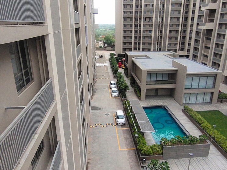 Balcony, gala-orchid-sky 3 Bedroom 789 Sq.Ft. Apartment In Shela Ahmedabad 9150456